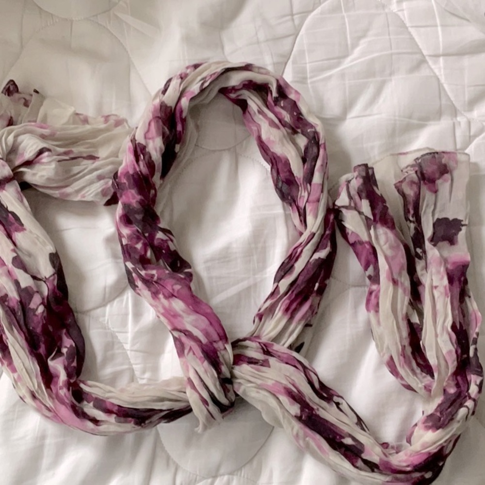 floral scarf